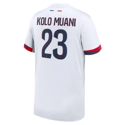 Camiseta Fútbol Paris Saint-Germain PSG 2024-25 Randal Kolo Muani #23 Segunda Equipación Hombre