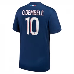 Camiseta Fútbol Paris Saint-Germain PSG Ousmane Dembélé #10 2024-25 Primera Equipación Hombre
