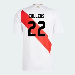 Camiseta Fútbol Perú Callens #22 Copa America 2024 Primera Hombre Equipación