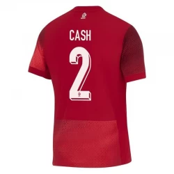 Camiseta Fútbol Polonia Cash #2 Eurocopa 2024 Segunda Hombre Equipación