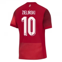 Camiseta Fútbol Polonia Zielinski #10 Eurocopa 2024 Segunda Hombre Equipación