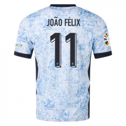 Camiseta Fútbol Portugal João Félix #11 Eurocopa 2024 Segunda Hombre Equipación