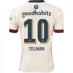 Camiseta Fútbol PSV Eindhoven 2023-24 Tillman #10 Segunda Equipación Hombre