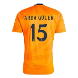 Camiseta Fútbol Real Madrid 2024-25 Arda Güler #15 Segunda Equipación Hombre