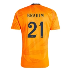 Camiseta Fútbol Real Madrid 2024-25 Brahim #21 Segunda Equipación Hombre