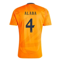 Camiseta Fútbol Real Madrid 2024-25 David Alaba #4 Segunda Equipación Hombre