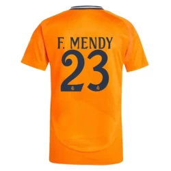 Camiseta Fútbol Real Madrid 2024-25 F.Mendy #23 Segunda Equipación Hombre