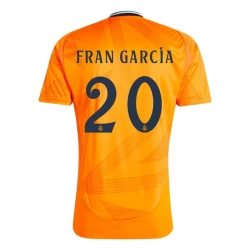 Camiseta Fútbol Real Madrid 2024-25 Fran Garcia #20 Segunda Equipación Hombre