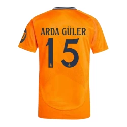 Camiseta Fútbol Real Madrid 2024-25 HP Arda Güler #15 Segunda Equipación Hombre