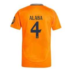 Camiseta Fútbol Real Madrid 2024-25 HP David Alaba #4 Segunda Equipación Hombre