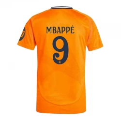 Camiseta Fútbol Real Madrid 2024-25 HP Mbappe #9 Segunda Equipación Hombre