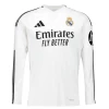 Camiseta Fútbol Real Madrid Kylian Mbappé #9 2024-25 HP Primera Equipación Hombre Manga Larga