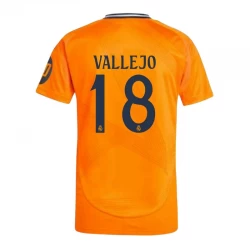 Camiseta Fútbol Real Madrid 2024-25 HP Vallejo #18 Segunda Equipación Hombre