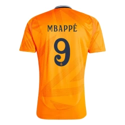 Camiseta Fútbol Real Madrid 2024-25 Mbappe #9 Segunda Equipación Hombre