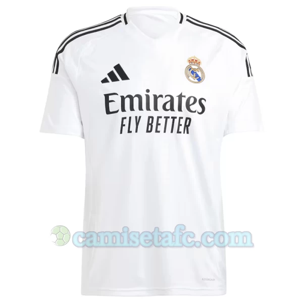 Camiseta Fútbol Real Madrid 2024-25 Primera Equipación Hombre