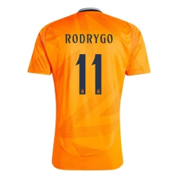 Camiseta Fútbol Real Madrid 2024-25 Rodrygo #11 Segunda Equipación Hombre