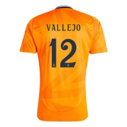 Camiseta Fútbol Real Madrid 2024-25 Vallejo #12 Segunda Equipación Hombre