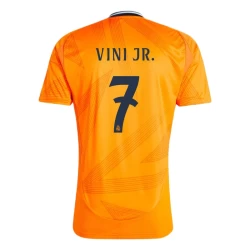 Camiseta Fútbol Real Madrid 2024-25 Vinicius Junior #7 Segunda Equipación Hombre