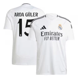 Camiseta Fútbol Real Madrid Arda Güler #15 2024-25 Primera Equipación Hombre