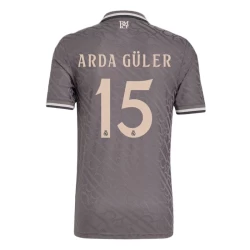 Camiseta Fútbol Real Madrid Arda Güler #15 2024-25 Tercera Equipación Hombre