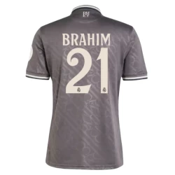 Camiseta Fútbol Real Madrid Brahim #21 2024-25 HP Tercera Equipación Hombre