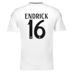 Camiseta Fútbol Real Madrid Endrick #16 2024-25 Primera Equipación Hombre