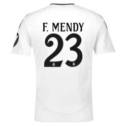 Camiseta Fútbol Real Madrid F.Mendy #23 2024-25 HP Primera Equipación Hombre