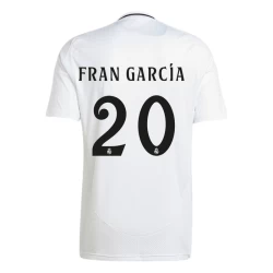 Camiseta Fútbol Real Madrid Fran Garcia #20 2024-25 Primera Equipación Hombre