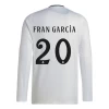 Camiseta Fútbol Real Madrid Fran Garcia #20 2024-25 Primera Equipación Hombre Manga Larga