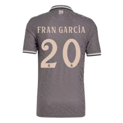 Camiseta Fútbol Real Madrid Fran Garcia #20 2024-25 Tercera Equipación Hombre