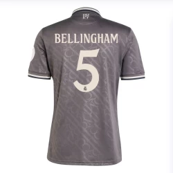 Camiseta Fútbol Real Madrid Jude Bellingham #5 2024-25 HP Tercera Equipación Hombre