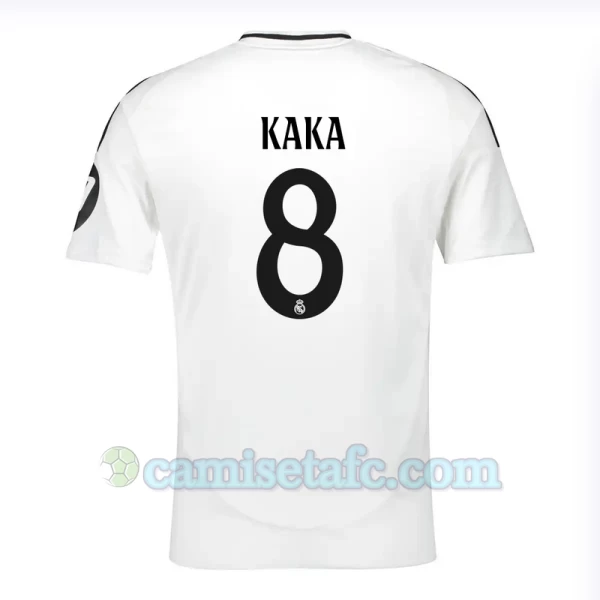 Camiseta Fútbol Real Madrid Kaká #8 2024-25 HP Primera Equipación Hombre