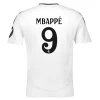 Camiseta Fútbol Real Madrid Kylian Mbappé #9 2024-25 HP Primera Equipación Hombre