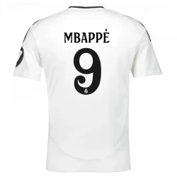 Camiseta Fútbol Real Madrid Kylian Mbappé #9 2024-25 HP Primera Equipación Hombre