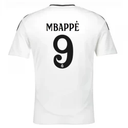 Camiseta Fútbol Real Madrid Kylian Mbappé #9 2024-25 Primera Equipación Hombre