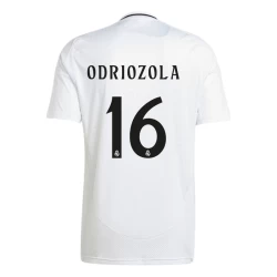 Camiseta Fútbol Real Madrid Odriozola #16 2024-25 Primera Equipación Hombre