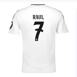 Camiseta Fútbol Real Madrid Raul #7 2024-25 HP Primera Equipación Hombre