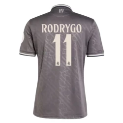 Camiseta Fútbol Real Madrid Rodrygo #11 2024-25 HP Tercera Equipación Hombre