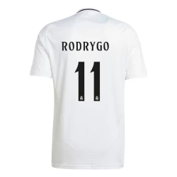 Camiseta Fútbol Real Madrid Rodrygo #11 2024-25 Primera Equipación Hombre