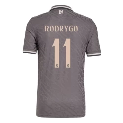 Camiseta Fútbol Real Madrid Rodrygo #11 2024-25 Tercera Equipación Hombre