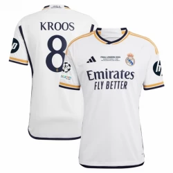 Camiseta Fútbol Real Madrid Toni Kroos #8 2023-24 Final London HP Primera Equipación Hombre