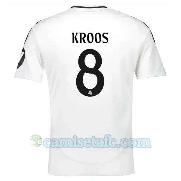 Camiseta Fútbol Real Madrid Toni Kroos #8 2024-25 HP Primera Equipación Hombre