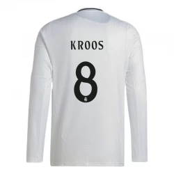 Camiseta Fútbol Real Madrid Toni Kroos #8 2024-25 Primera Equipación Hombre Manga Larga
