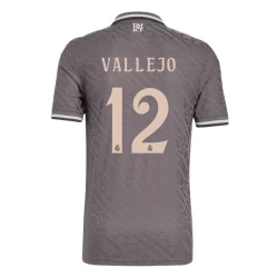 Camiseta Fútbol Real Madrid Vallejo #12 2024-25 Tercera Equipación Hombre