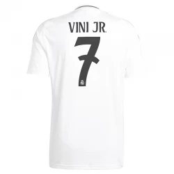 Camiseta Fútbol Real Madrid Vinicius Junior #7 2024-25 Primera Equipación Hombre