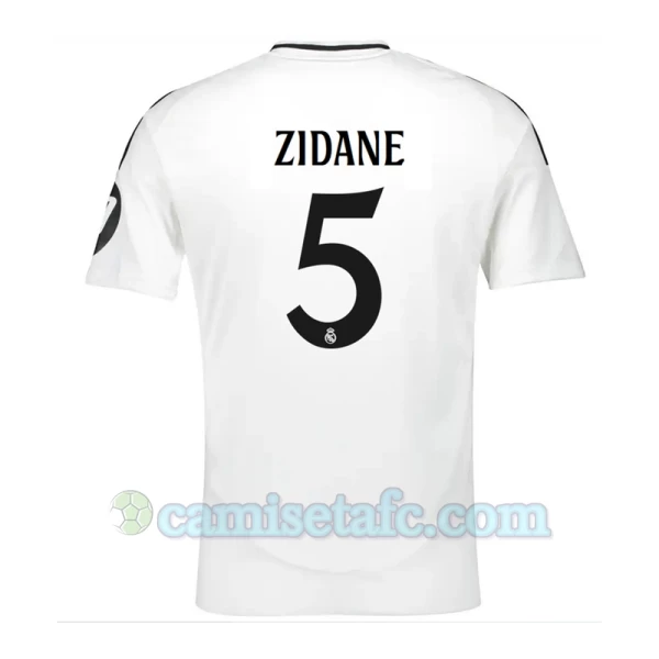 Camiseta Fútbol Real Madrid Zinédine Zidane #5 2024-25 HP Primera Equipación Hombre