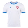 Camiseta Fútbol República Checa Soucek #22 Eurocopa 2024 Segunda Hombre Equipación