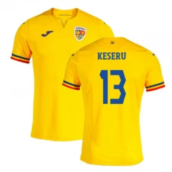 Camiseta Fútbol Rumania Keseru #13 Eurocopa 2024 Primera Hombre Equipación