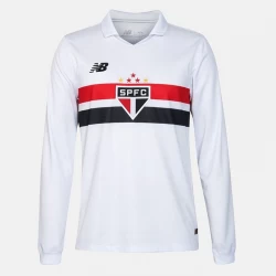 Camiseta Fútbol São Paulo FC 2024-25 Primera Equipación Hombre Manga Larga