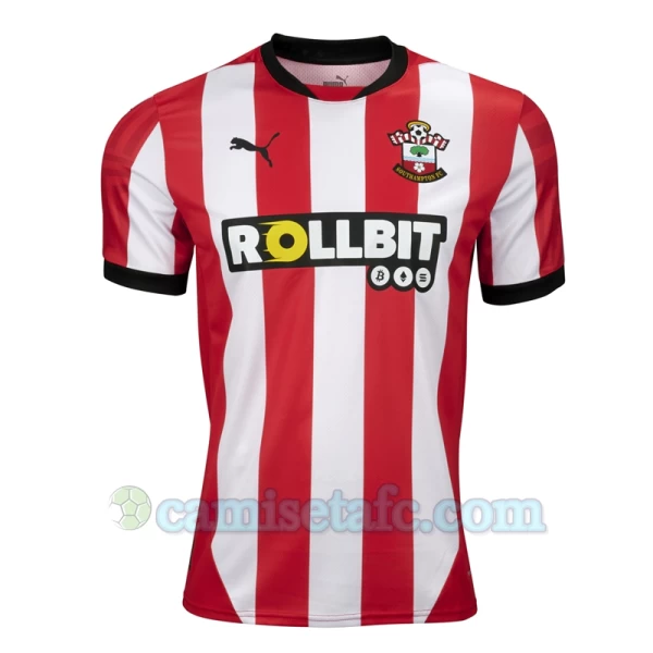 Camiseta Fútbol Southampton 2024-25 Primera Equipación Hombre